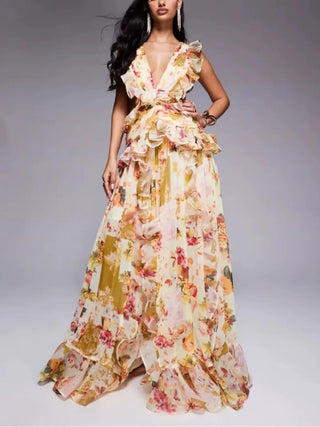 Yasmin | Maxi Floral Dress