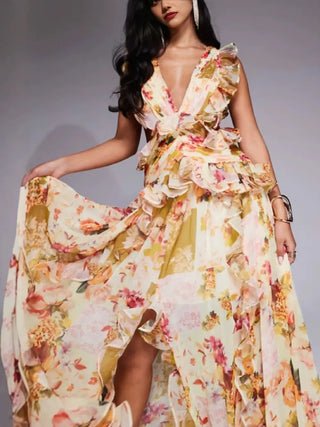 Yasmin | Maxi Floral Dress