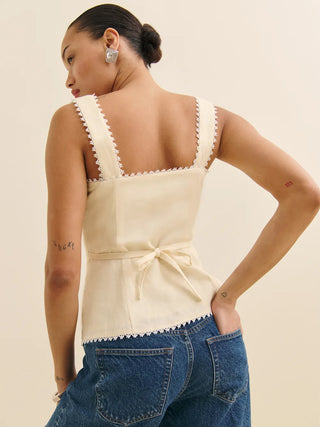 Abby | Linen Top