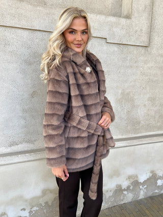 Janice | Faux Fur Jacket