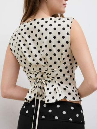 Meghan | Polka Top