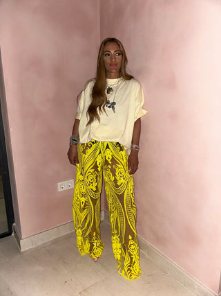 London | Lace Trousers