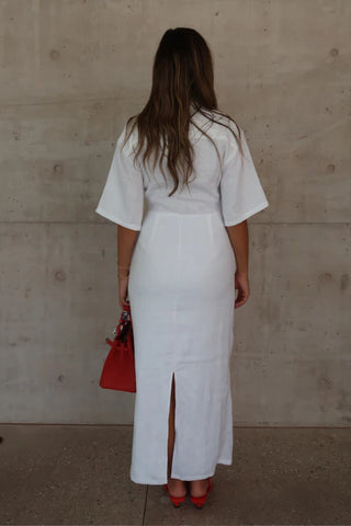 Louisa | Linen Maxi Dress