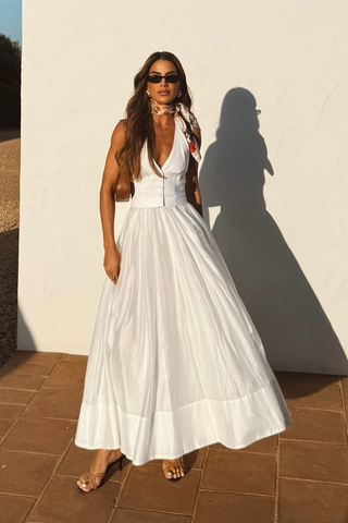 Miranda | Maxi White Dress