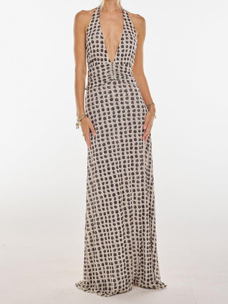 Kelly | Maxi Polka Dress