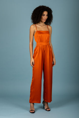 Tara | Satin Jumpsuit