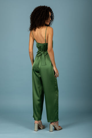 Tara | Satin Jumpsuit