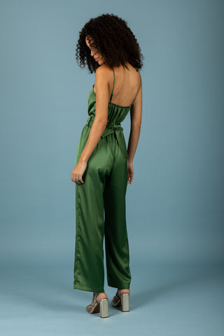 Tara | Satin Jumpsuit