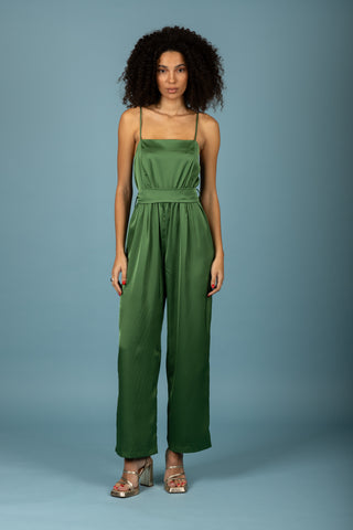 Tara | Satin Jumpsuit