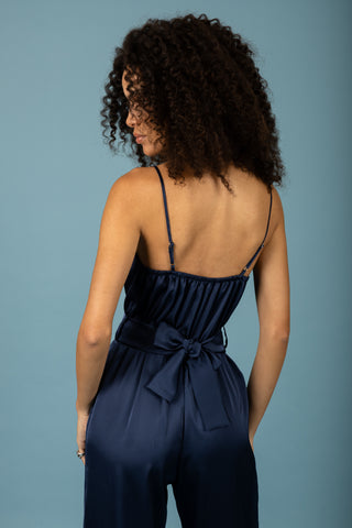 Tara | Satin Jumpsuit