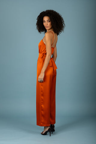 Tara | Satin Jumpsuit