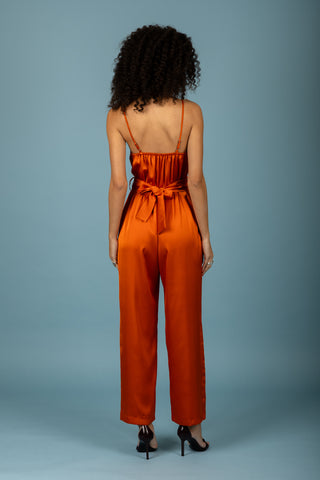 Tara | Satin Jumpsuit