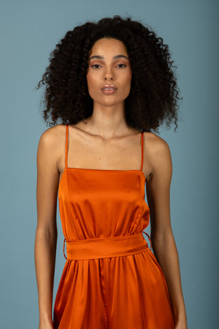 Tara | Satin Jumpsuit