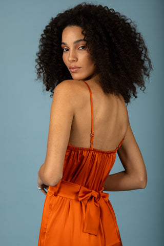 Tara | Satin Jumpsuit