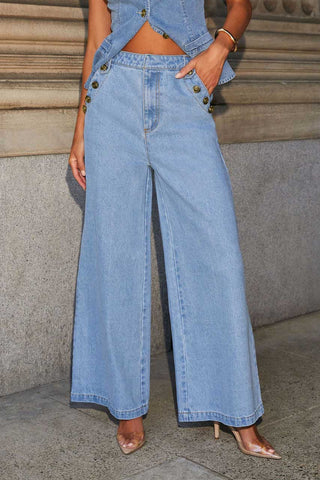 Rachel | Denim Co-ord Set