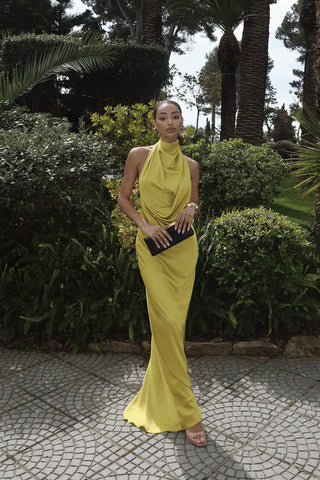 Mackenzie | Maxi Satin Dress