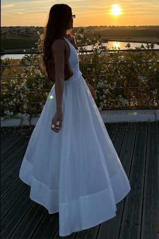 Miranda | Maxi White Dress