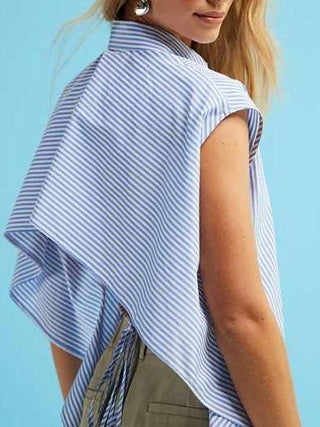 Hazel | Striped Blouse