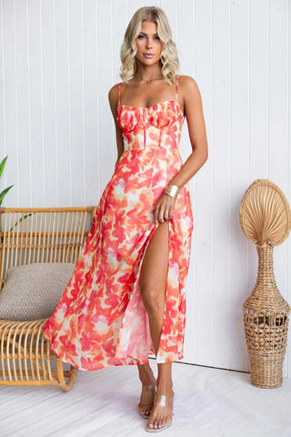 Harper | Floral Maxi Dress