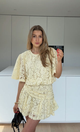 Jessy | Mini Lace Dress
