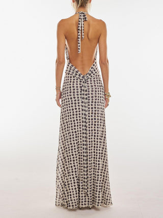 Kelly | Maxi Polka Dress