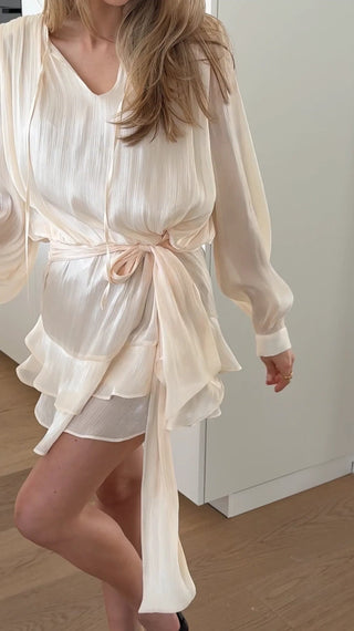 Lucy | Ruffled Mini Dress