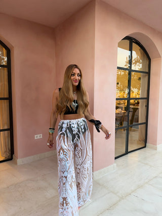 London | Lace Trousers