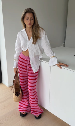 Leona | Knitted Summer Pants
