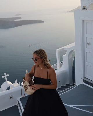 Amber | Black Maxi Dress