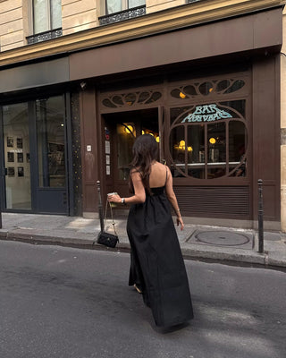 Amber | Black Maxi Dress
