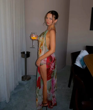 Maggie | Maxi Backless Dress