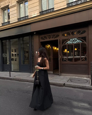 Amber | Black Maxi Dress