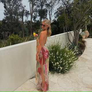 Maggie | Maxi Backless Dress