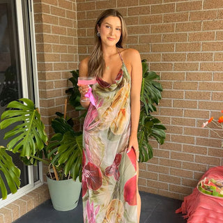 Maggie | Maxi Backless Dress