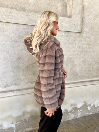 Janice | Faux Fur Jacket