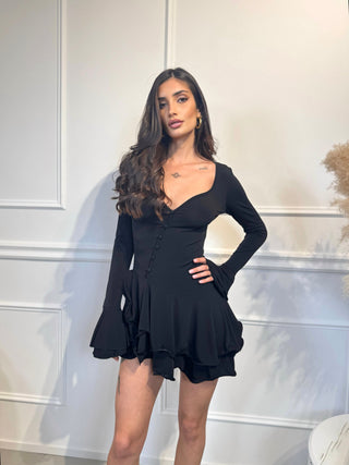 Jade | Mini Ruffle Dress
