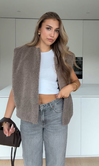 Julia | Teddy Bodywarmer