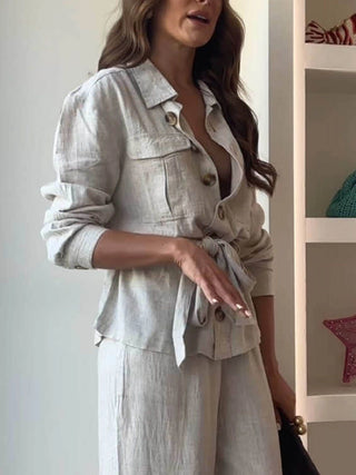Tiffany | Linen Co-ord Set