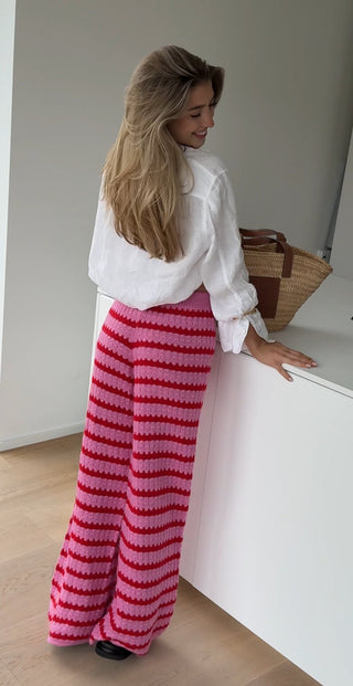 Leona | Knitted Summer Pants