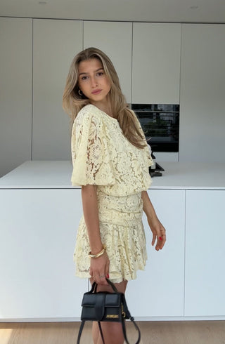 Jessy | Mini Lace Dress