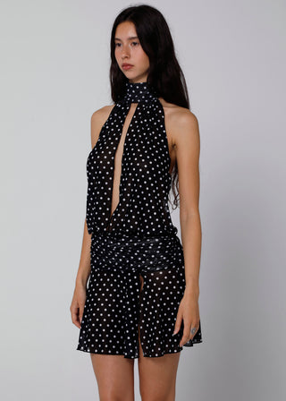 Gina | Mini Polka Dot Dress