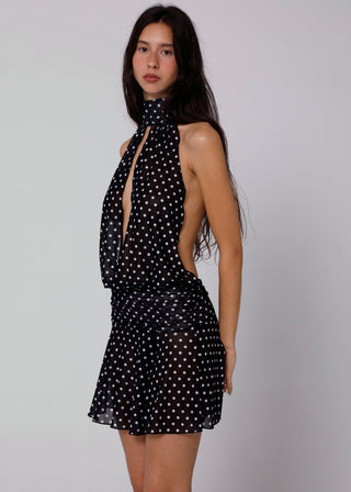 Gina | Mini Polka Dot Dress
