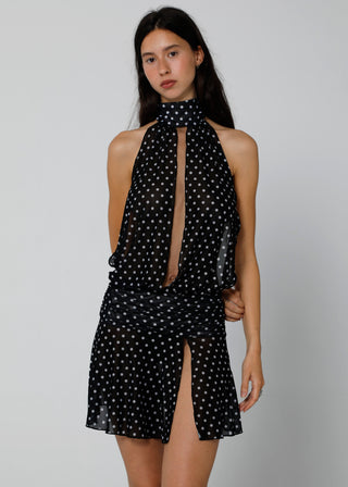 Gina | Mini Polka Dot Dress