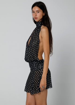 Gina | Mini Polka Dot Dress