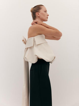 Eva | Bow Tie Top
