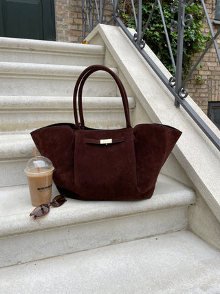 Ashley | Suède Shopper