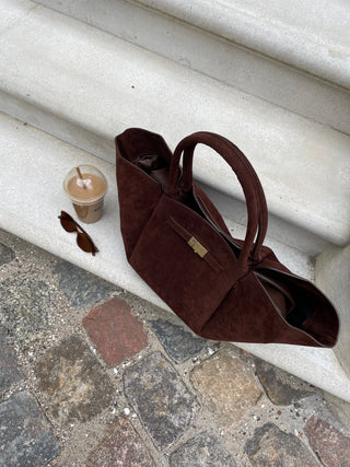 Ashley | Suède Shopper