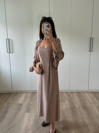 Gigi | Maxi Dress & Vest