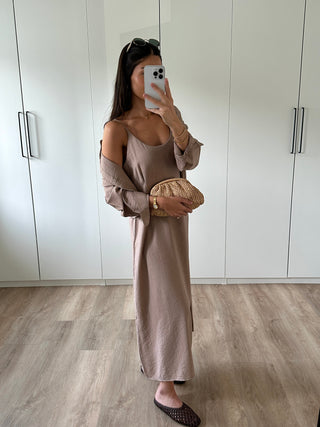 Gigi | Maxi Dress & Vest
