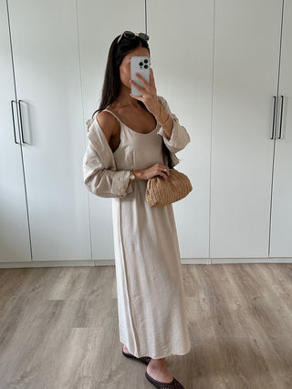 Gigi | Maxi Dress & Vest